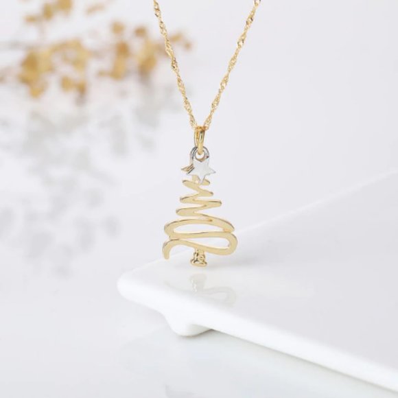 🍏50% OFF/3+...Christmas Tree Earrings (Gold) - Picture 6 of 7